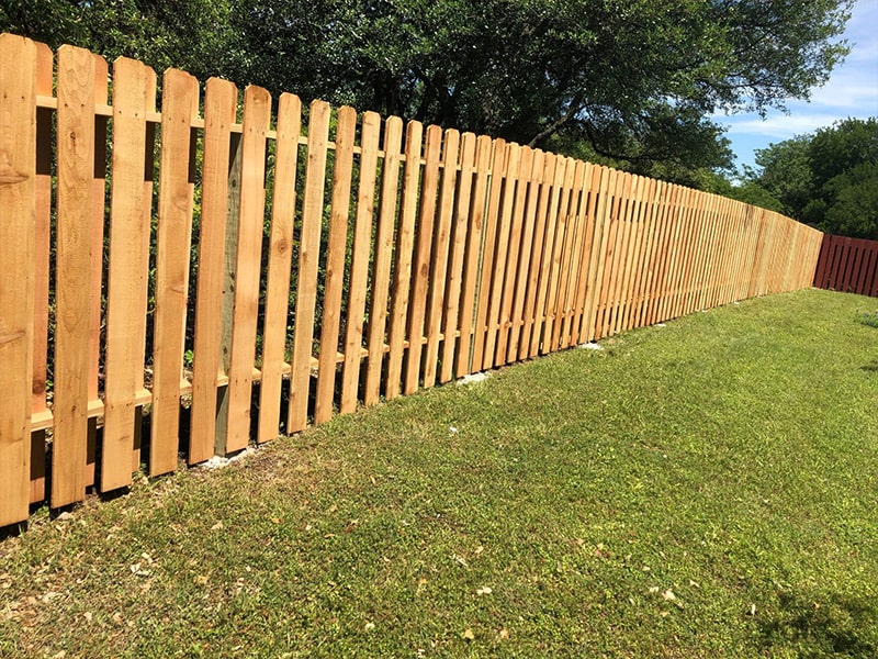 Cedar Shadowbox — Wood Privacy Fences