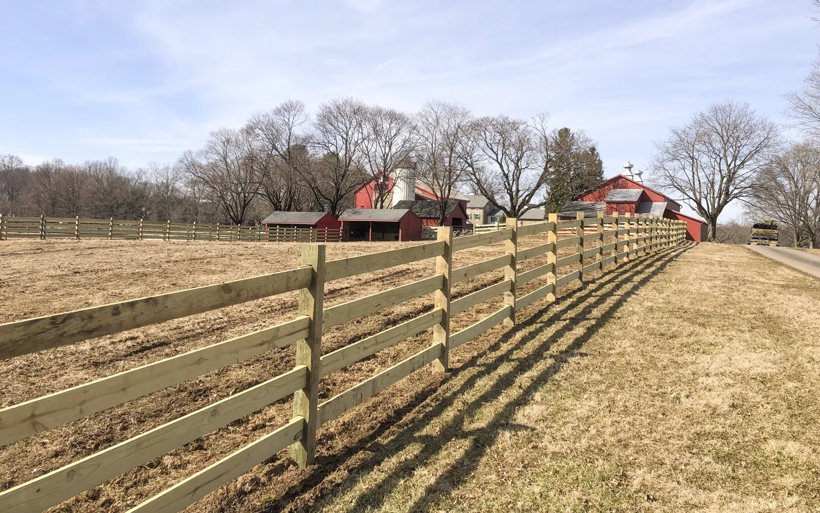 3-Rail Split Wood — Farm & Field Fencing