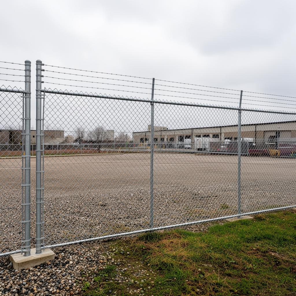 Chain-Link Fences installation by Tazewell County Fence Co. — serving Morton, Pekin & Central Illinois